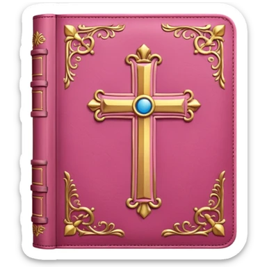 Biblia rosa  sticker