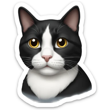 Tuxedo cat  sticker
