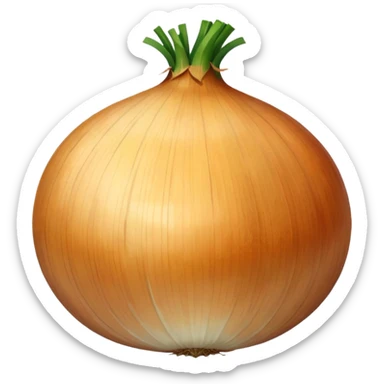 Onion sticker