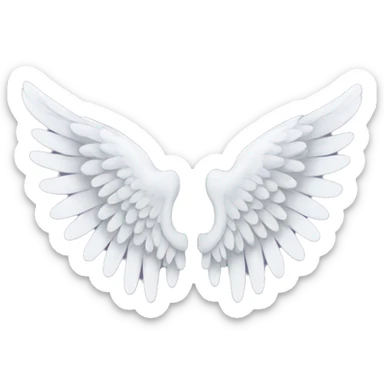 angel wings sticker