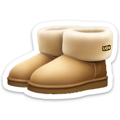 uggs slippers  sticker