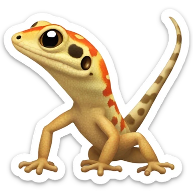 Puerto Rico Upland Gecko  sticker