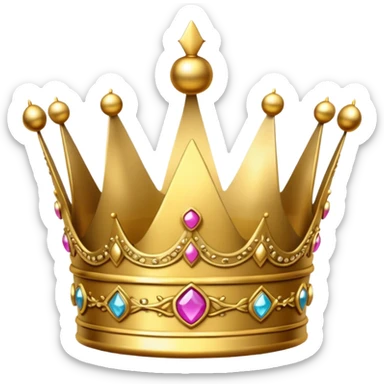 Small vip crown sticker