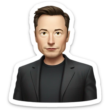 Elon musk sticker