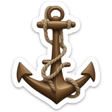 cute anchor sticker