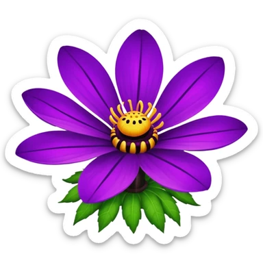 carnivour flower sticker