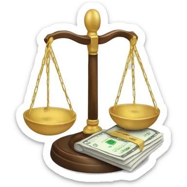 Balance check book sticker