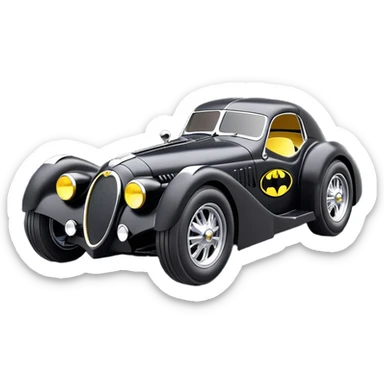 Traxxas Basher Batman’s 1934 jaguar rc car  sticker