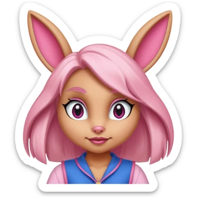 Lola Bunny from Looney Tunes sticker