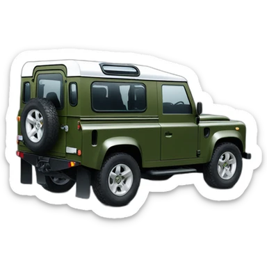 Landrover defender sticker