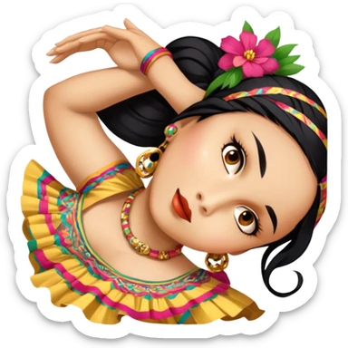 Traditional Dancer sticker
