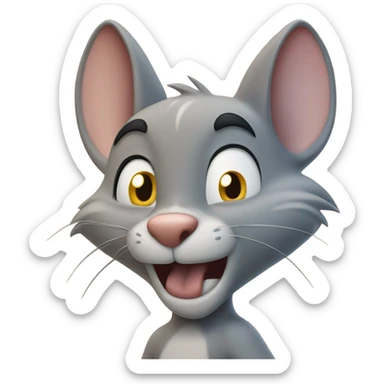 tom and jerry sticker
