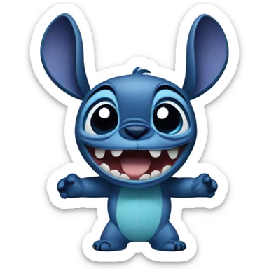 Stitch sticker