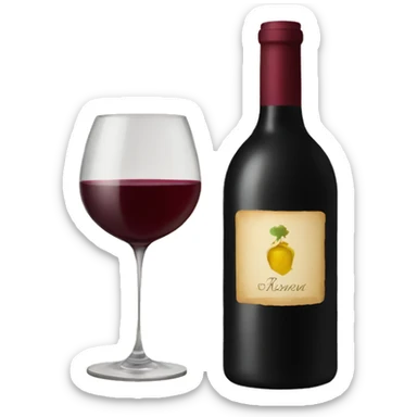 wine sticker