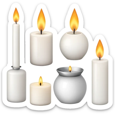 candle, diffuser emoji set, name brend: OSMO sticker