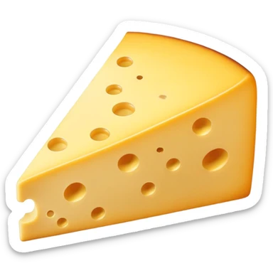 cheese wedge sticker