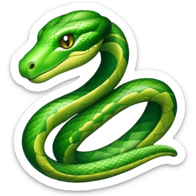Python logo sticker