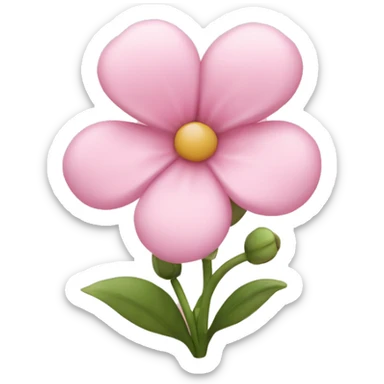 Baby pink flowers  sticker