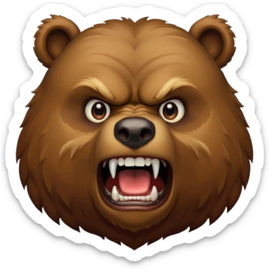 A random cool animal thats veeeeery angry sticker