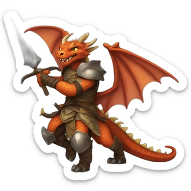 Dragon slayer sticker