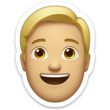 smile face from Russian meme video sticker