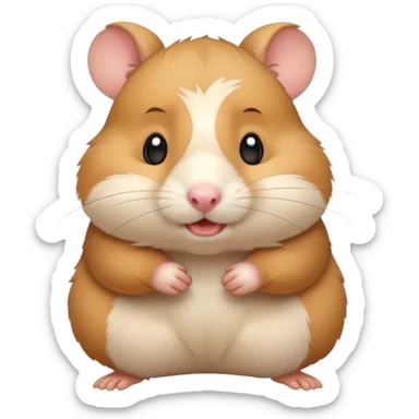 Funny Hamster sticker