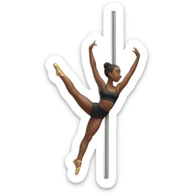 Pole dancing  sticker