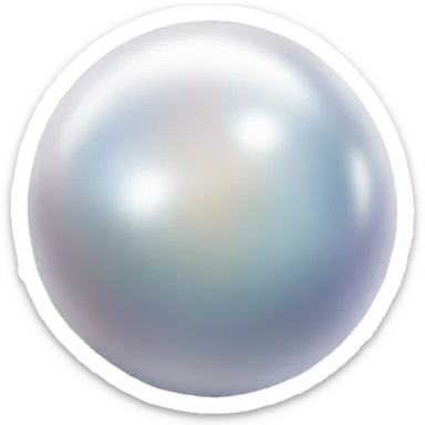 Pearl stone  sticker