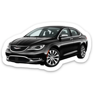 Black chrysler 200 sticker