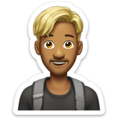 Phone on the head will smith sticker