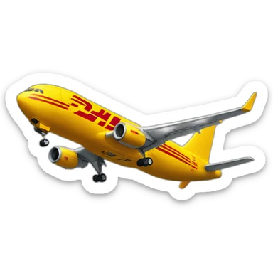 DHL sticker