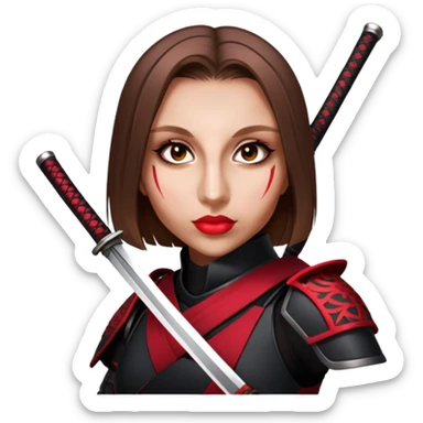 Katana Master sticker