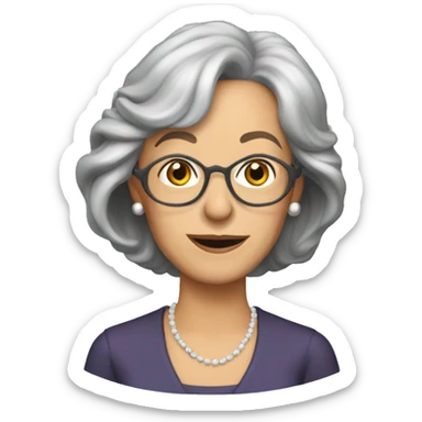 Christina Pickles from friends tv series sticker