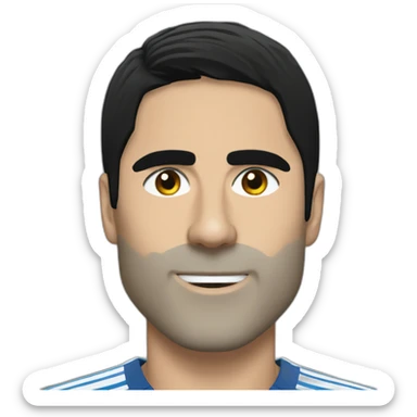 mikel arteta sticker