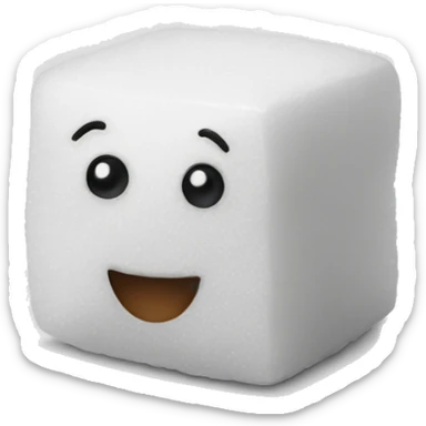 sugar cubes sticker