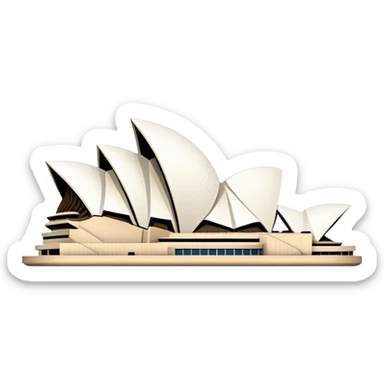 Sydney Opera House landmark sticker
