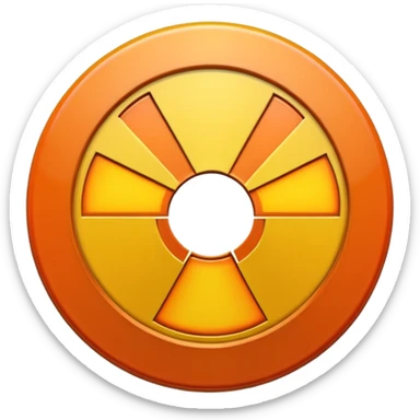 Nuclear Symbol sticker