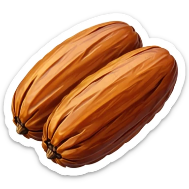 dried date  sticker
