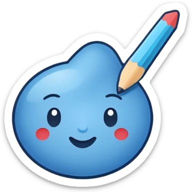 the word 'CONTENT' as a standalone icon in notion style hand drawn doodle sticker