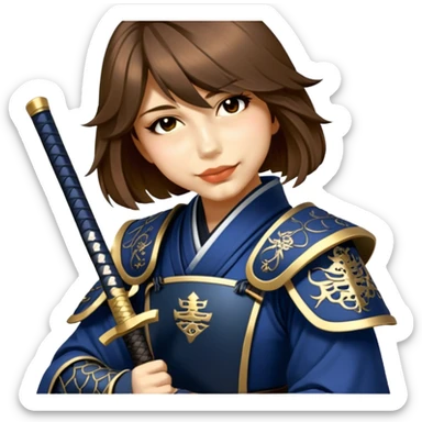 Samurai Strategist sticker