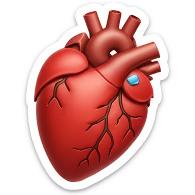Make human liver iPhone emoji style sticker