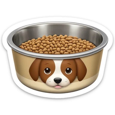dog food bowl

 sticker