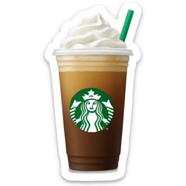 Starbucks drink sticker