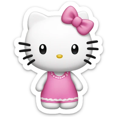 hello kitty sticker