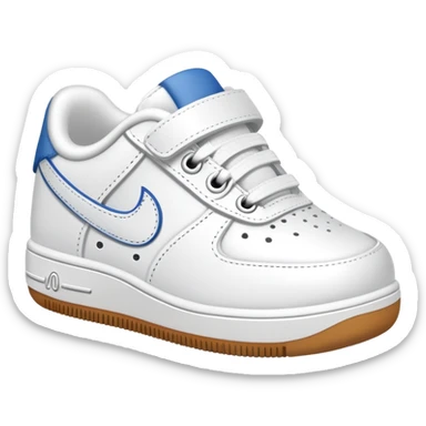 Baby low air force shoe sticker