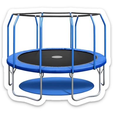 basic olympic standard trampoline sticker