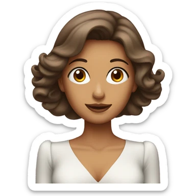 Femme voilée avec son mari  sticker