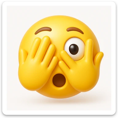 Convert the uploaded image into a 3D Apple-style emoji — preserve the key shapes, colors, and overall composition of the original image. Simplify the forms into clean, rounded cartoon-style elements while keeping the subject recognizable. Apply glossy textures, soft lighting, smooth shading, and render everything in Apple emoji style on a clean white background

 sticker