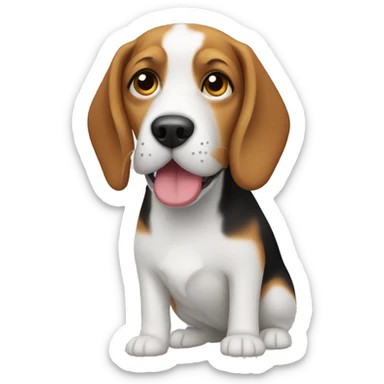 beagle sticker