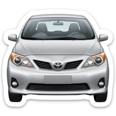Toyota corolla 2007 sticker
